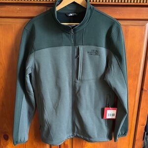 The North Face Men's Olive Full-Zip Jacket